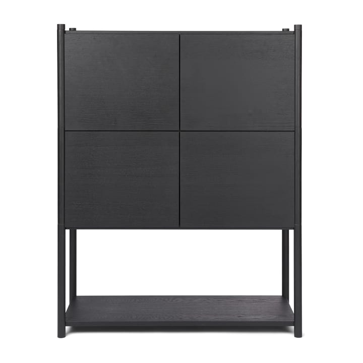 Sceene bookcase E - Sortbejdset eg - Gejst