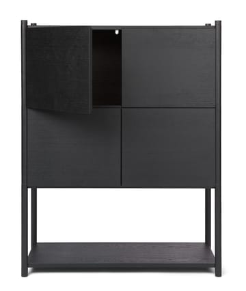 Sceene bookcase E - Sortbejdset eg - Gejst