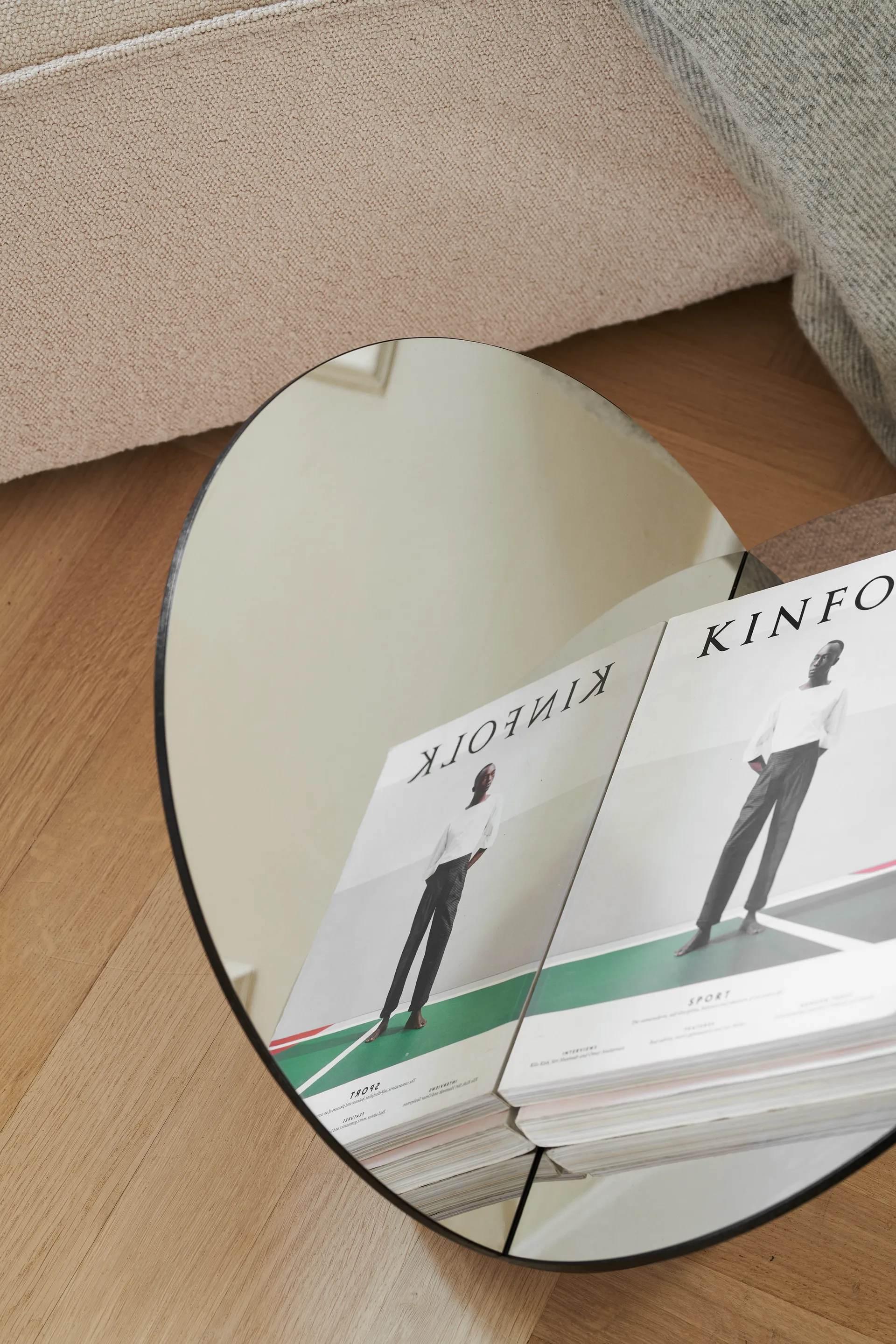 Silia magasinholder, Rustfrit stål  Gejst