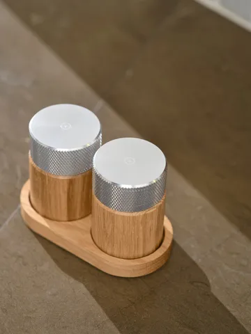 Sina salt- og peberkværn 6 cm - Eg-stål - Gejst
