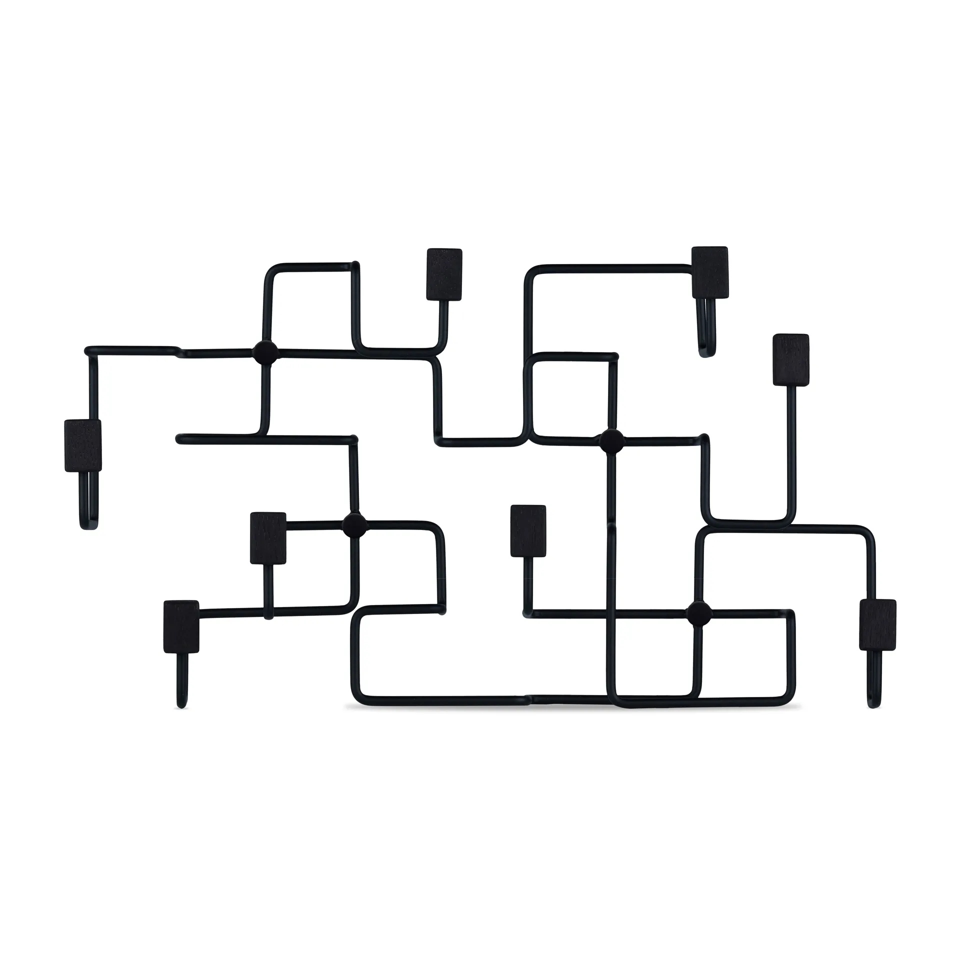 Underground tøjstativ, Sort/Sortbejdset egetræ Gejst