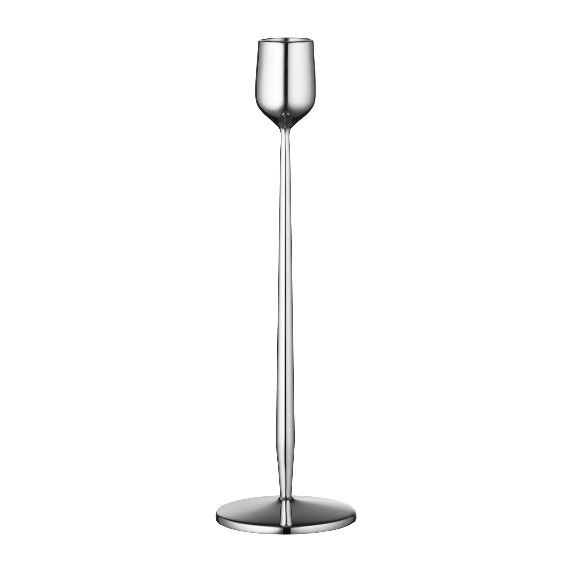 Gense Dorotea lysestage 23,5 cm Blankt stål