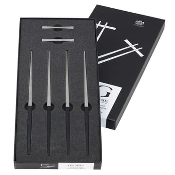 Focus de Luxe spisepinde 4+2 - rustfrit stål - Gense