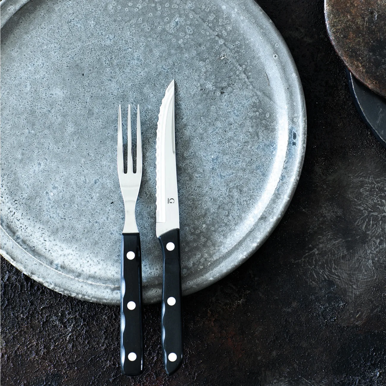 Gense Old Farmer Black grillbestik, 12 dele, 12 dele Gense