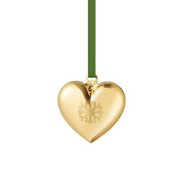 2020 årets julehjerte - Forgyldt - Georg Jensen
