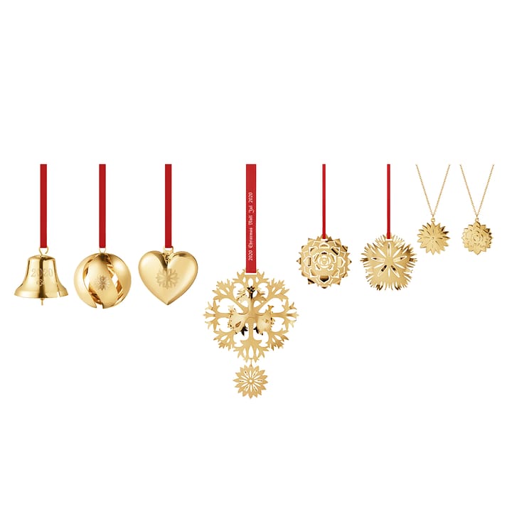 2020 Christmas Collectibles gavesæt - Forgyldt - Georg Jensen