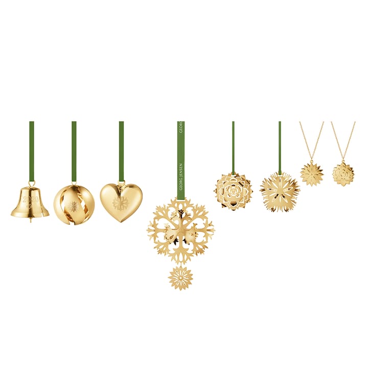 2020 Christmas Collectibles gavesæt - Forgyldt - Georg Jensen