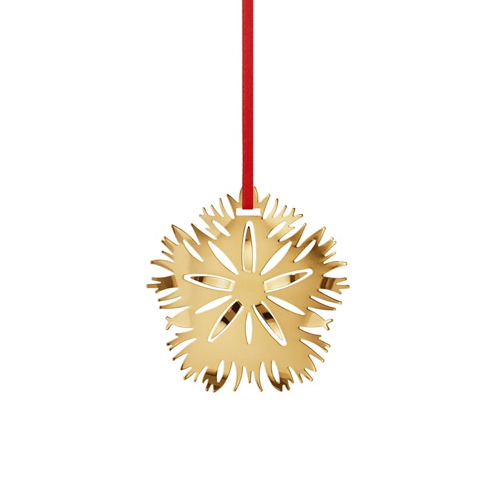 2020 Ice Dianthus julepynt - Forgyldt - Georg Jensen