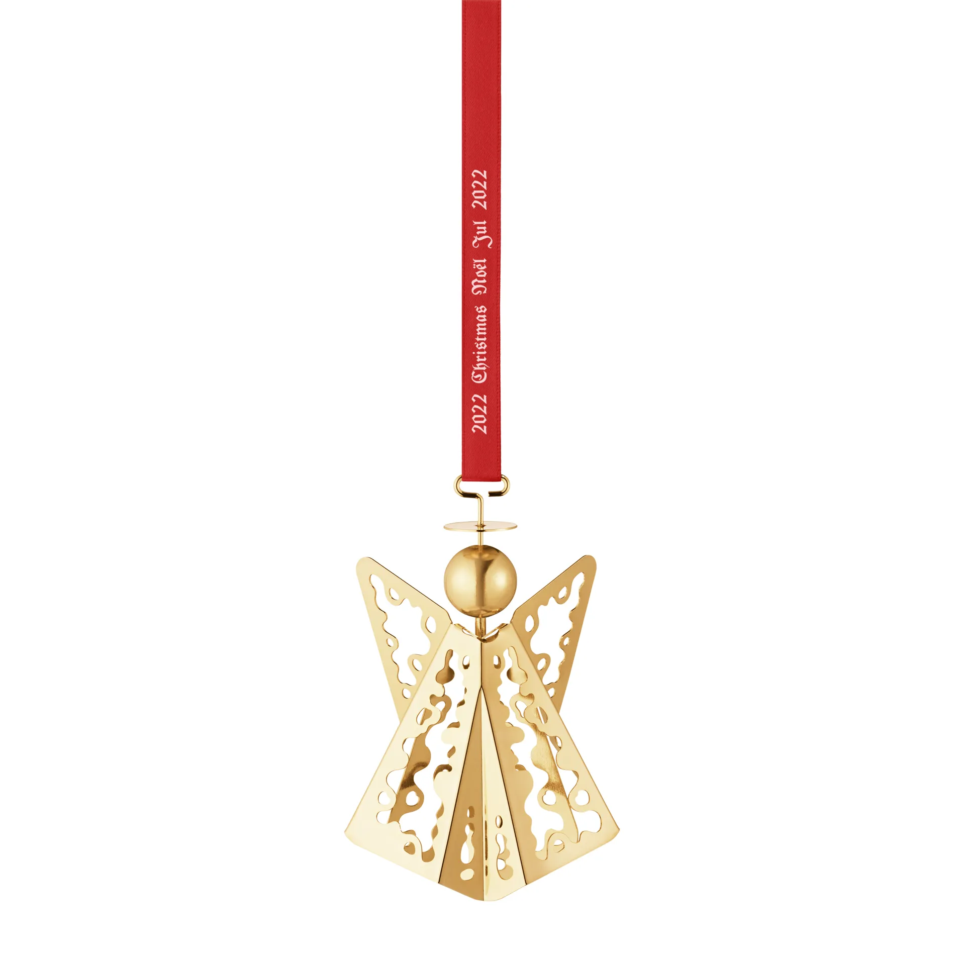 2022 juleophæng engel, Forgyldt Georg Jensen
