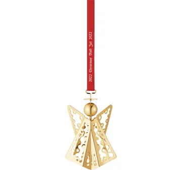 2022 juleophæng engel - Forgyldt - Georg Jensen