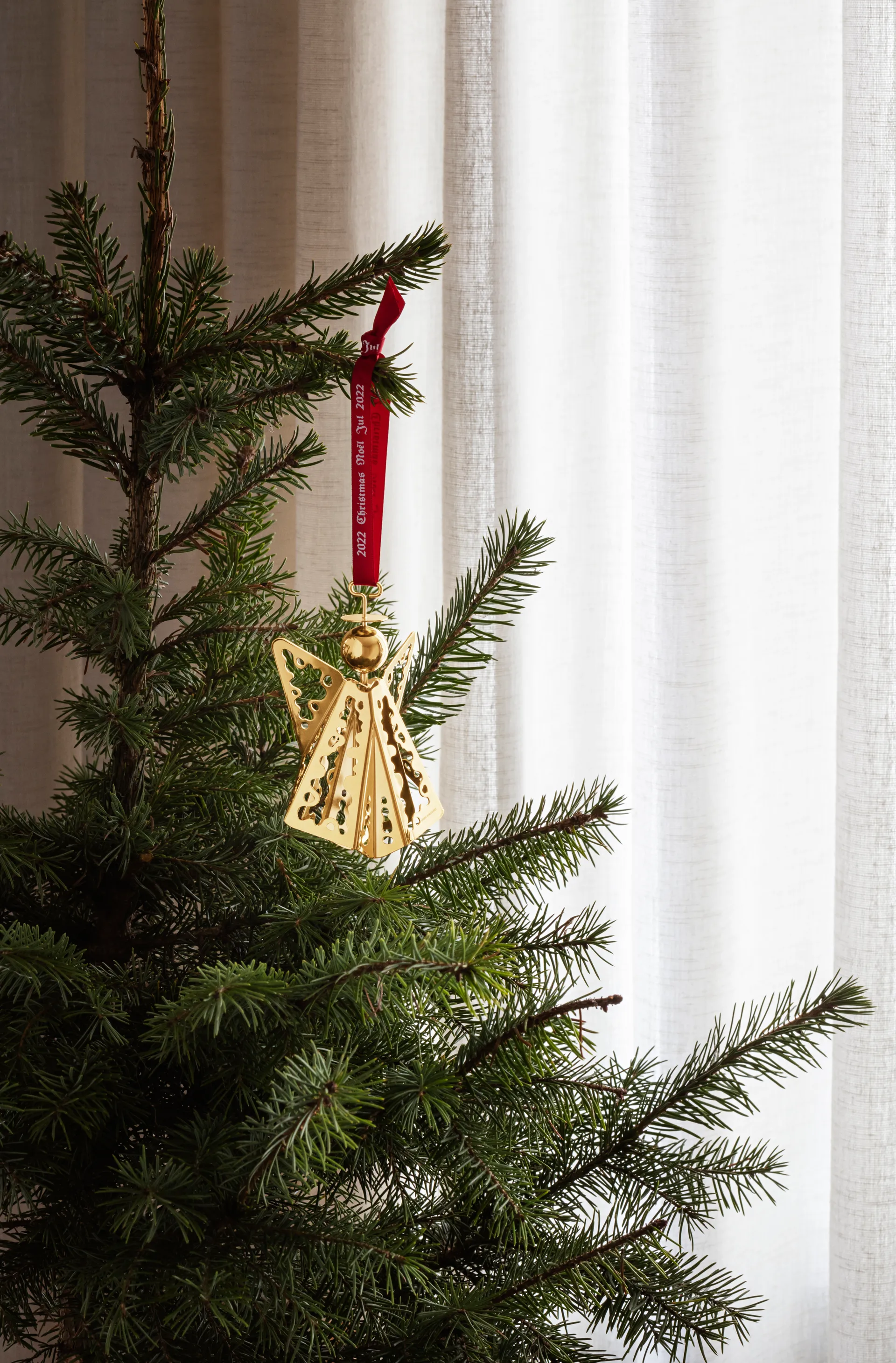 2022 juleophæng engel, Forgyldt Georg Jensen