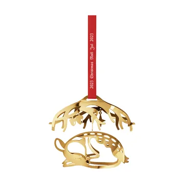 2023 juleuro dådyr - Forgyldt - Georg Jensen