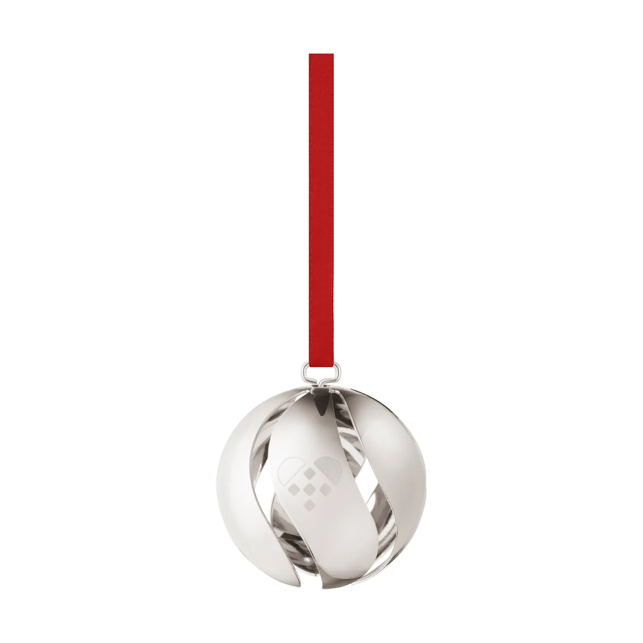 Georg Jensen 2025 års julekugle Palladiumbelagt messing