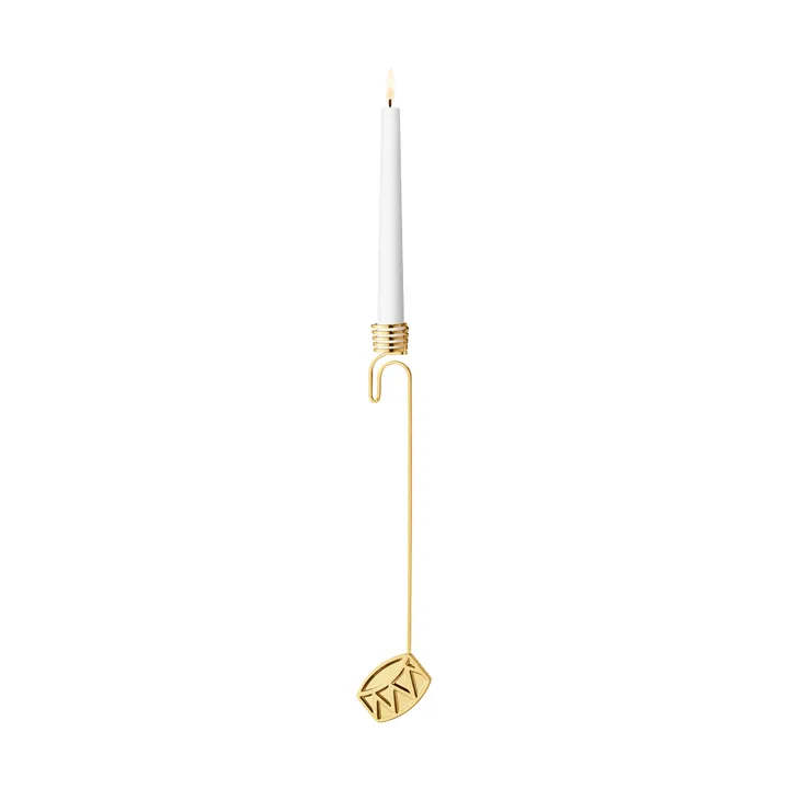 2026 lysestage - Tromme, guld - Georg Jensen