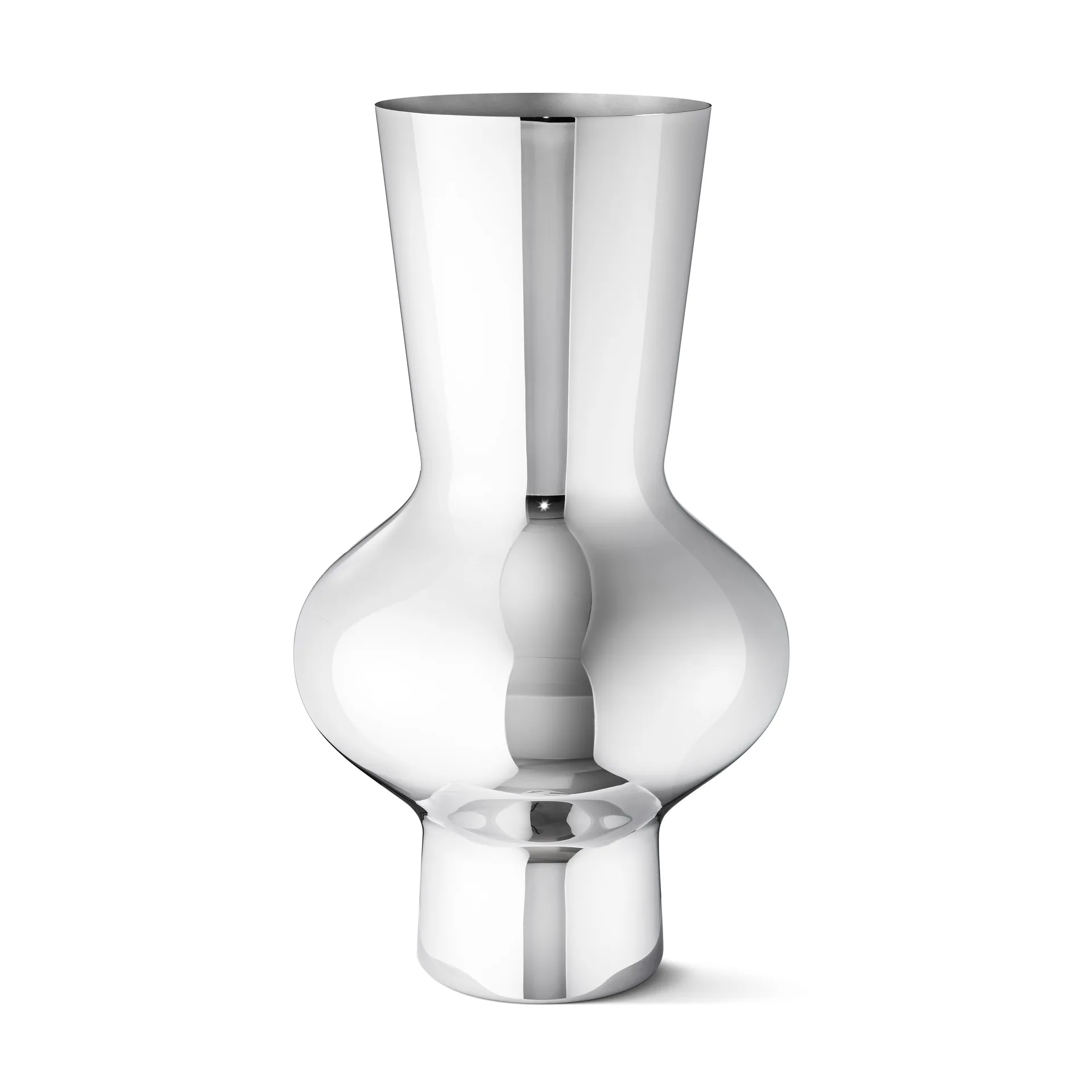Alfredo vase rustfrit stål, stor, 47 cm Georg Jensen