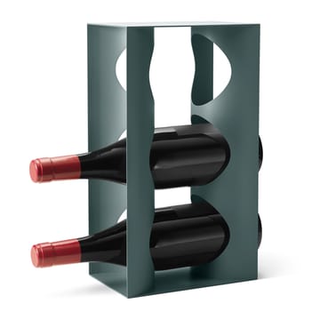 Alfredo vinreol 3 flasker 33,6x12 cm - Artichoke green - Georg Jensen
