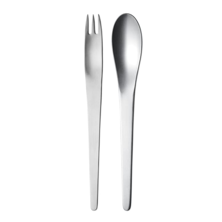 Arne Jacobsen salatbestik - 2 dele - Georg Jensen