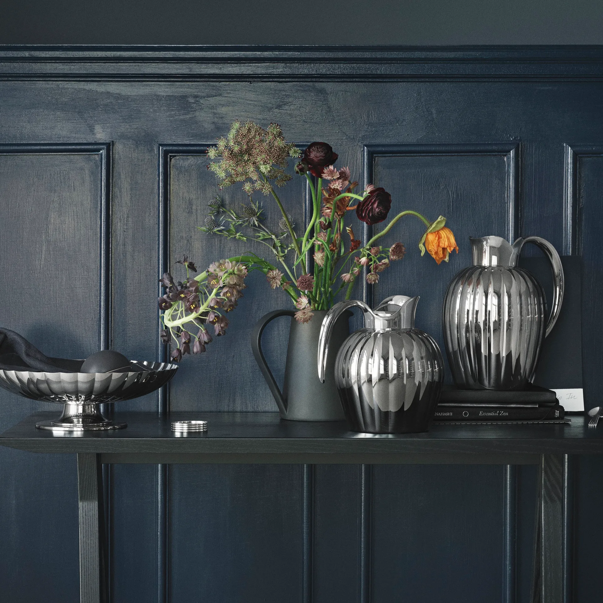 Bernadotte fad på fod, Ø 28 cm Georg Jensen