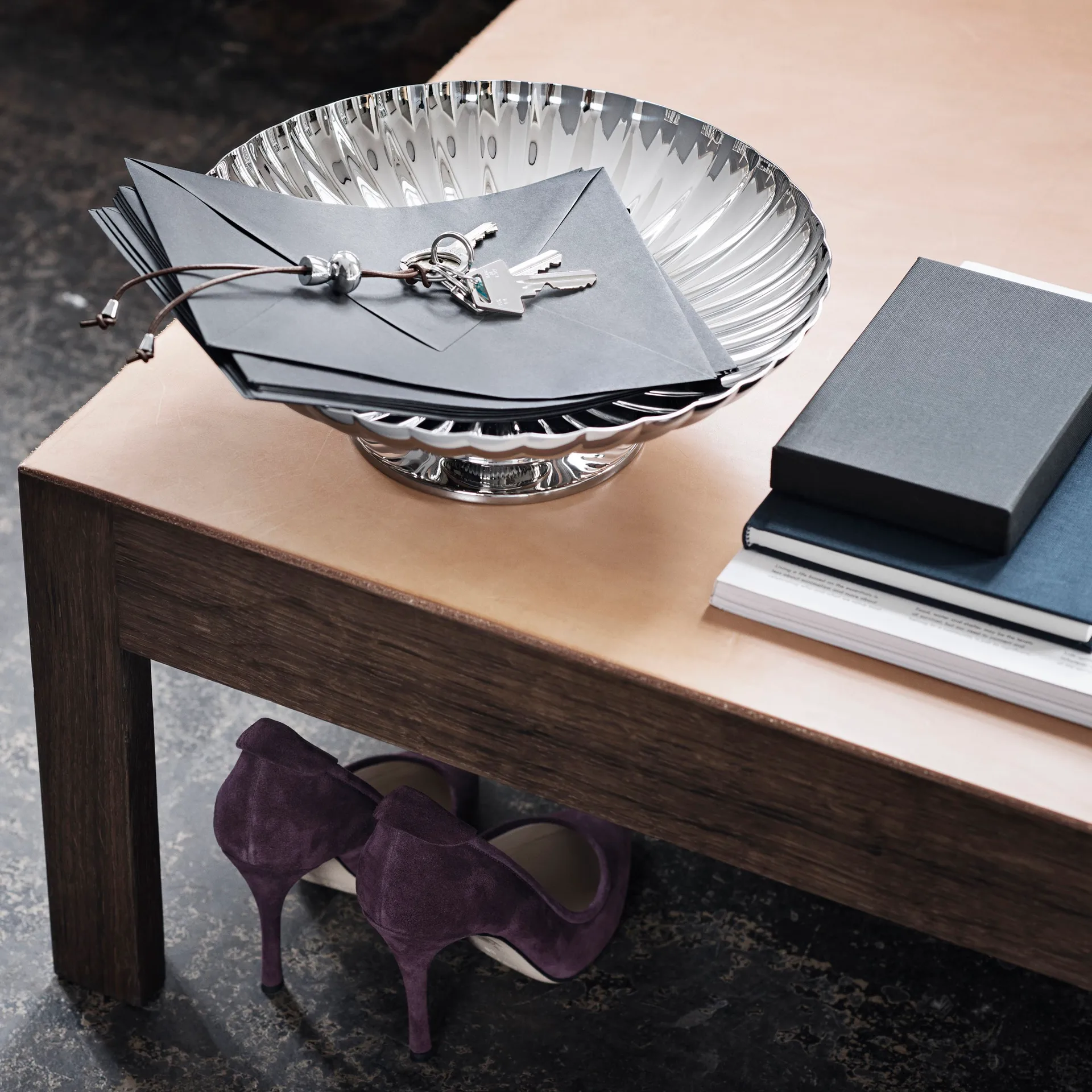 Bernadotte fad på fod, Ø 28 cm Georg Jensen