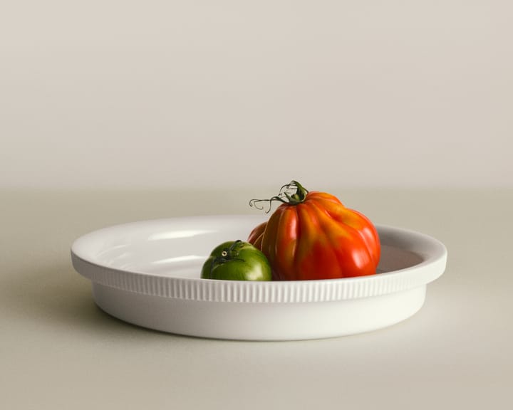 Bernadotte ovnfast fad Ø28,6 cm, Hvid Georg Jensen