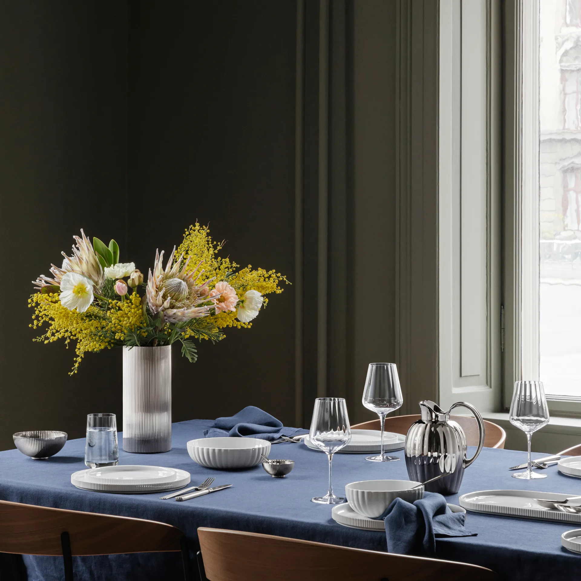 Bernadotte pastaskål Ø19,4 cm, Porcelæn Georg Jensen