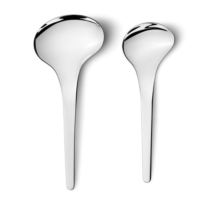 Bloom serveringsskeer, 2 stk. - 2 stk - Georg Jensen