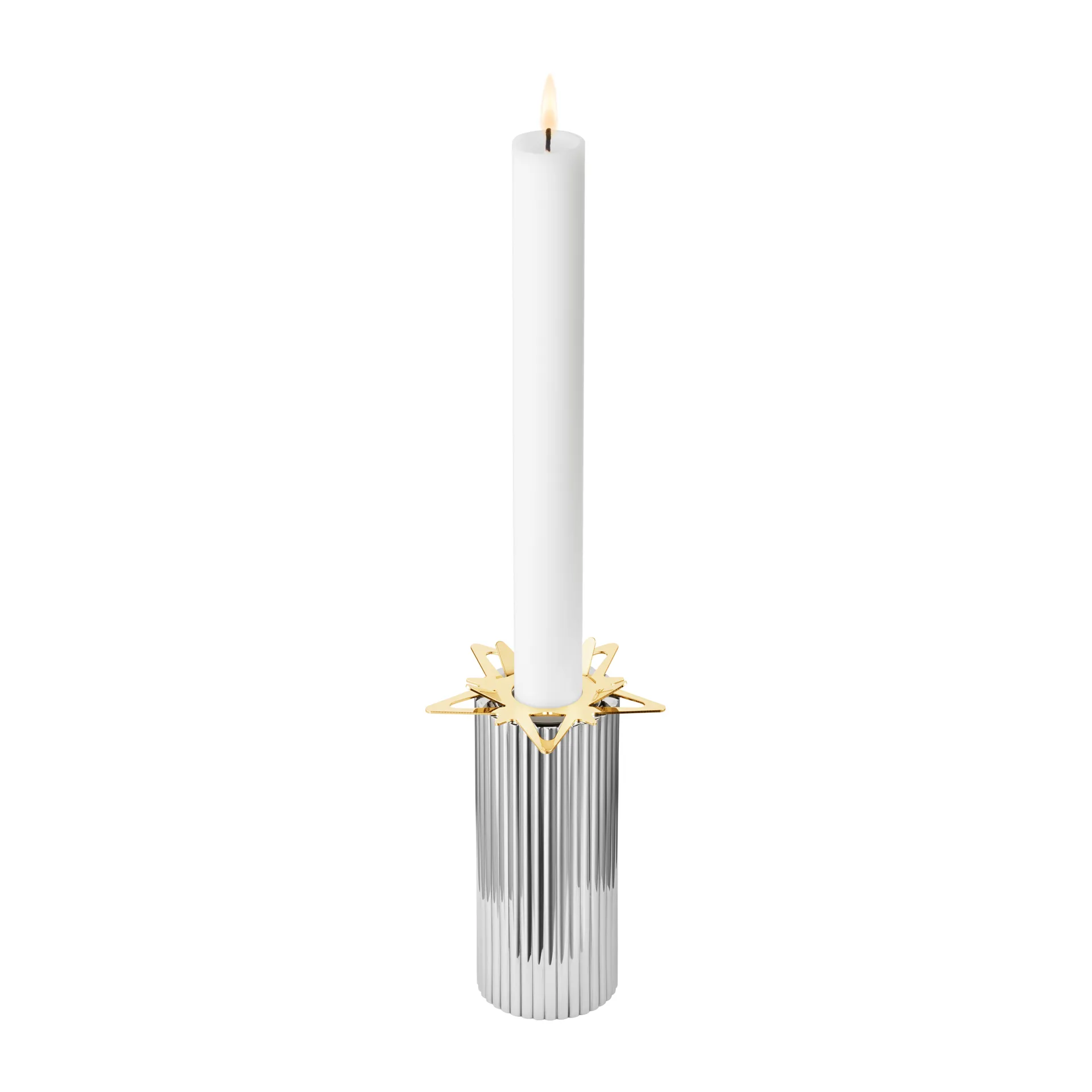 Classic christmas lysmanchet stjerne 2-pak
, Guld Georg Jensen