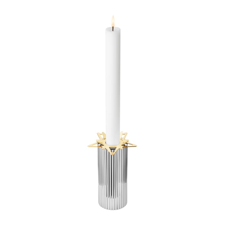 Classic christmas lysmanchet stjerne 2-pak
, Guld Georg Jensen