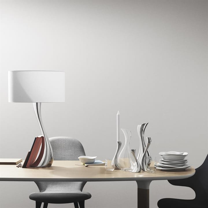 Cobra lampe, hvid, lille, 61 cm Georg Jensen