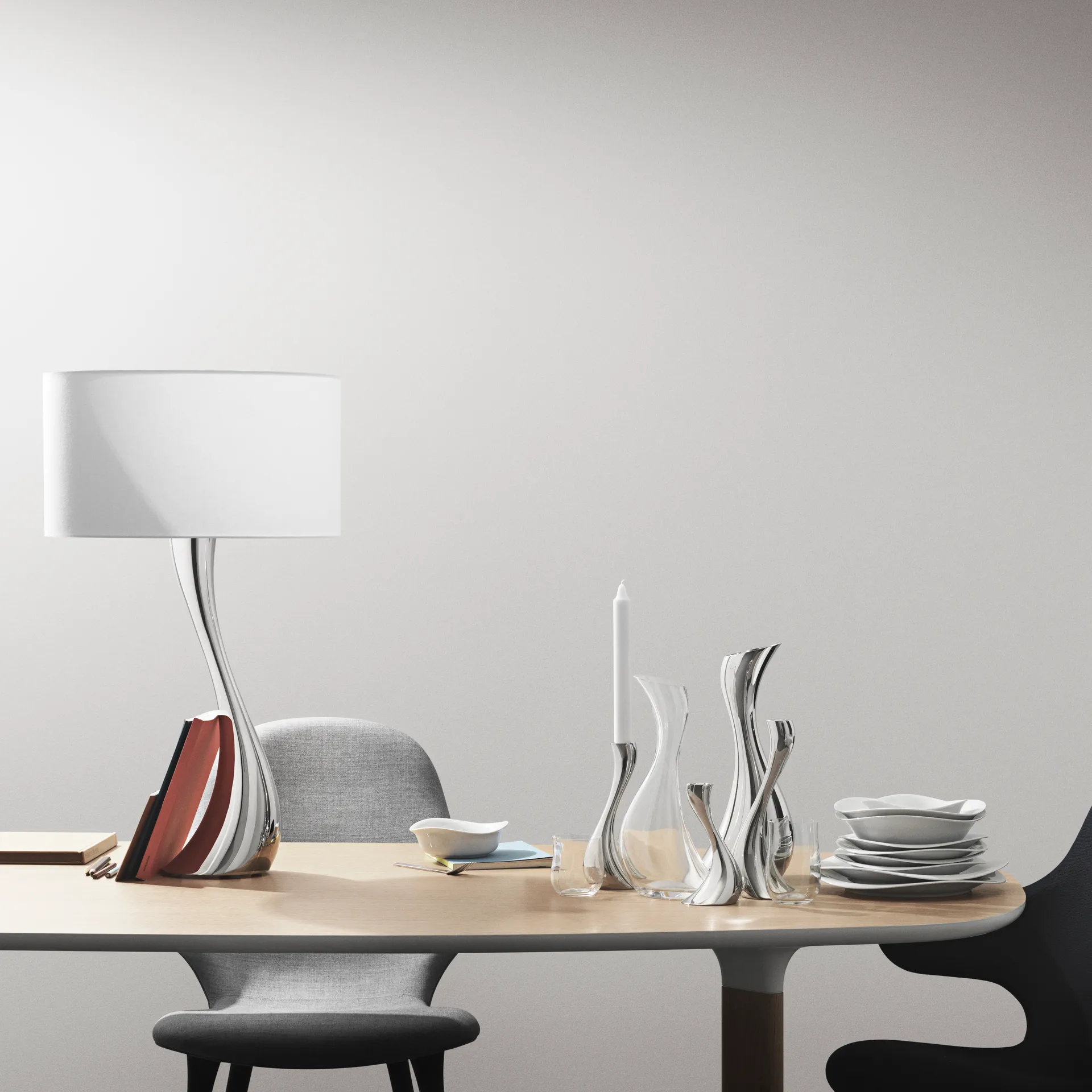 Cobra tallerken, Ø 21 cm Georg Jensen