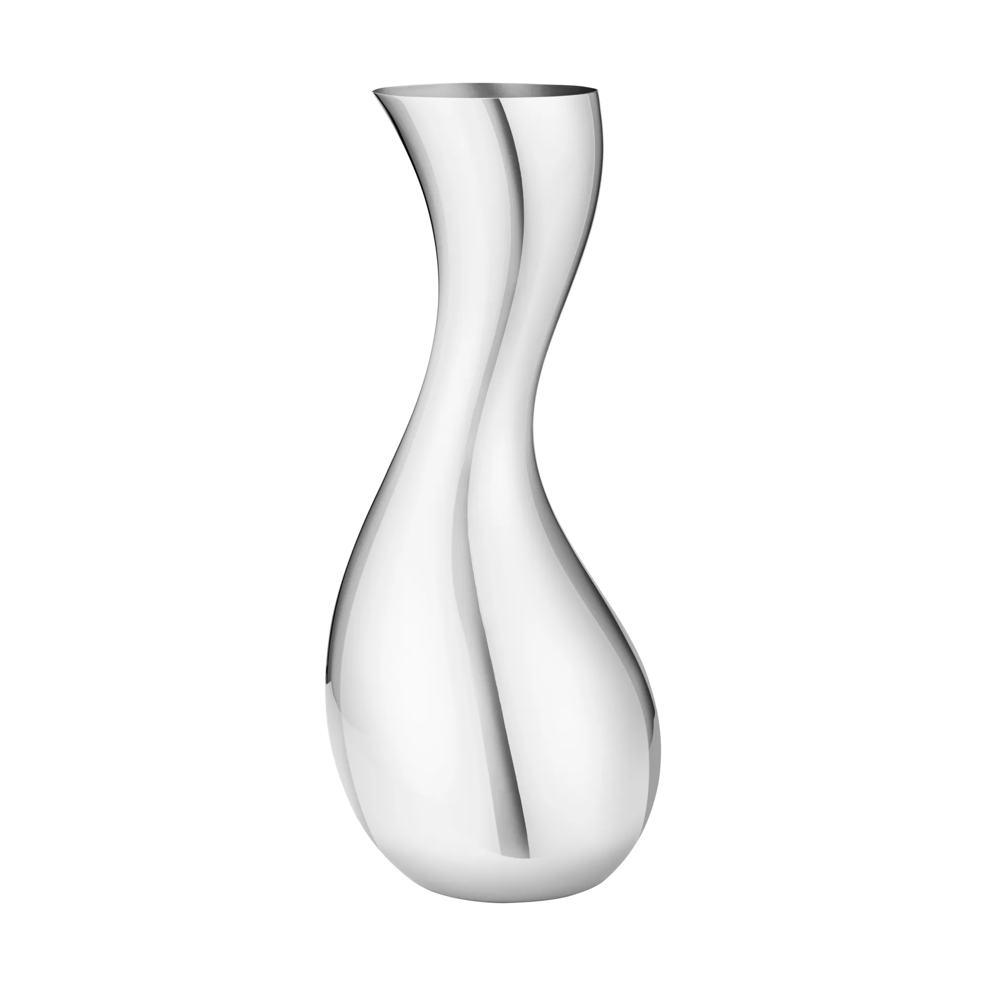 Cobra vase, Rustfrit stål, large Georg Jensen