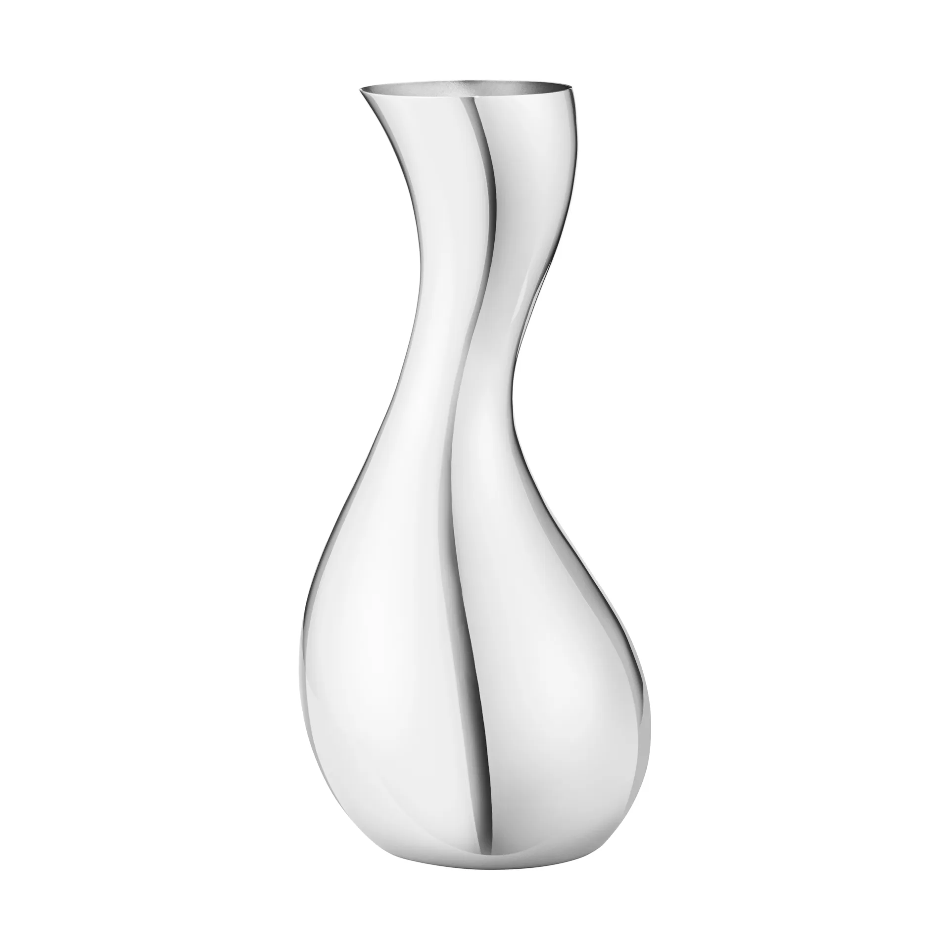 Cobra vase, Rustfrit stål, small Georg Jensen