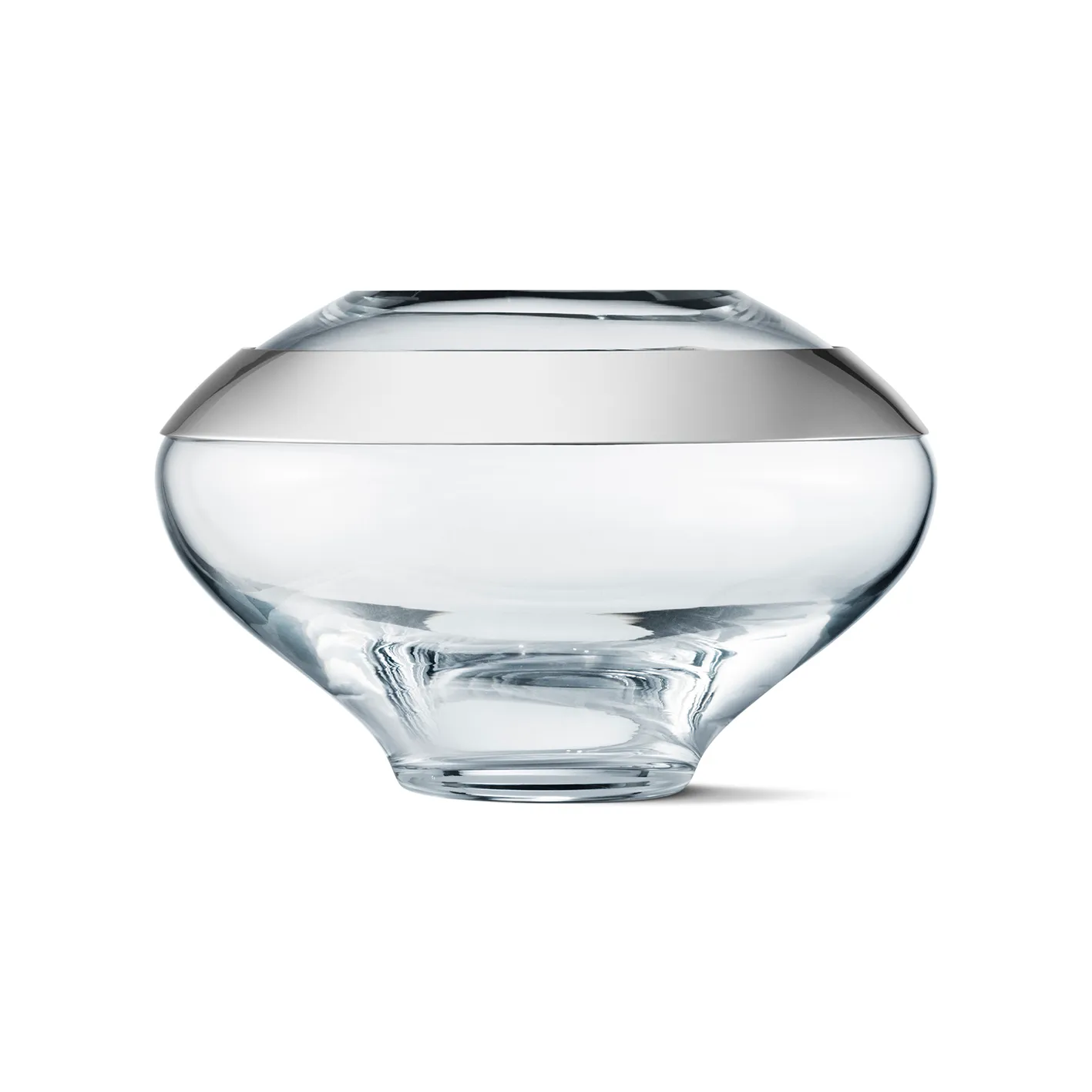Duo rund vase, Lille Georg Jensen