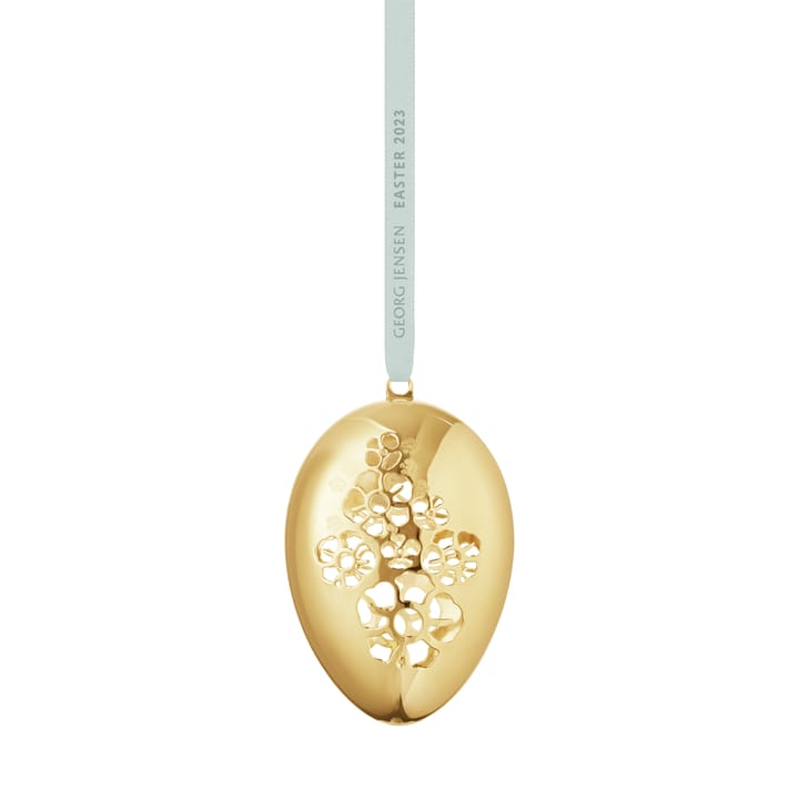 Georg Jensen påskeæg ophæng 2023, Guld/Dekor Georg Jensen