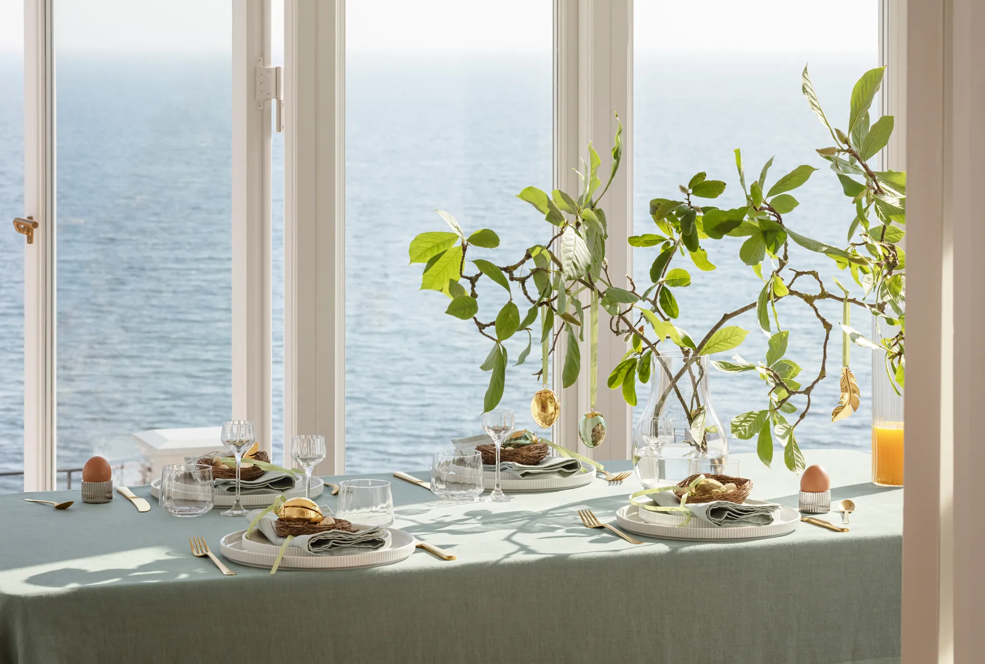 Georg Jensen påskeæg ornament 2024, Glas Georg Jensen