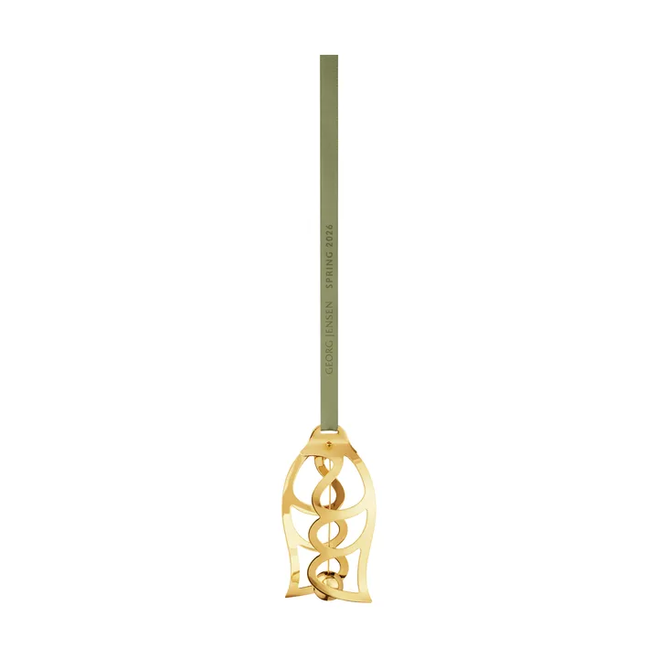 Georg Jensen påskehænge - Tulipan, 18 K guldbelagt, 2026 - Georg Jensen