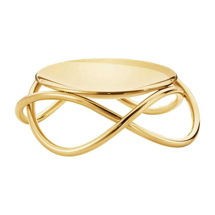 Glow lysestage, lille - Forgyldt 18K - Georg Jensen