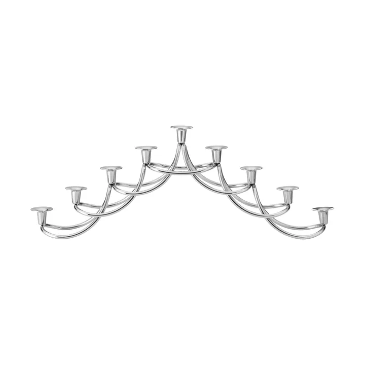 Harmony menorah lysestage - Rustfrit stål - Georg Jensen