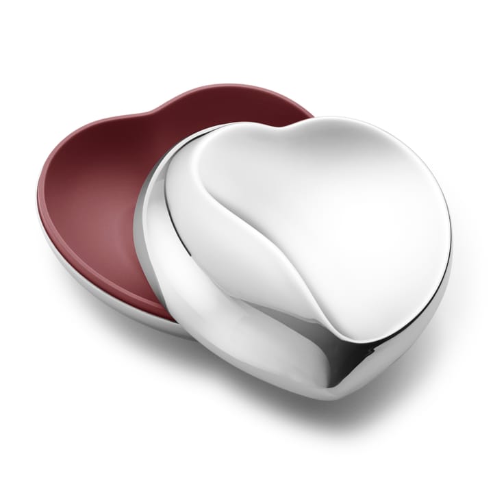 Heart box smykkeskrin - Stort 12x13 cm - Georg Jensen