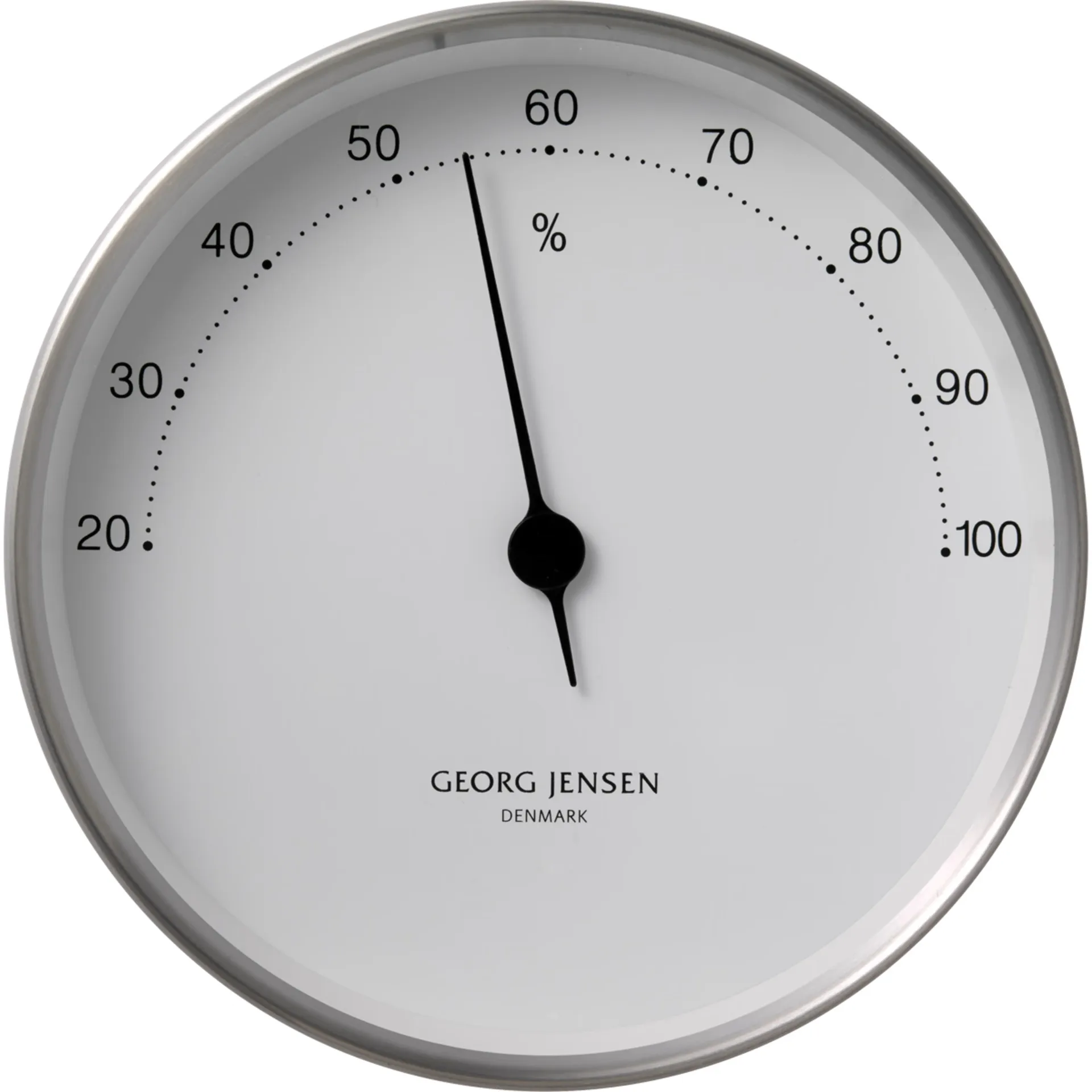 Henning Koppel Hygrometer 10 cm, Hvid Georg Jensen