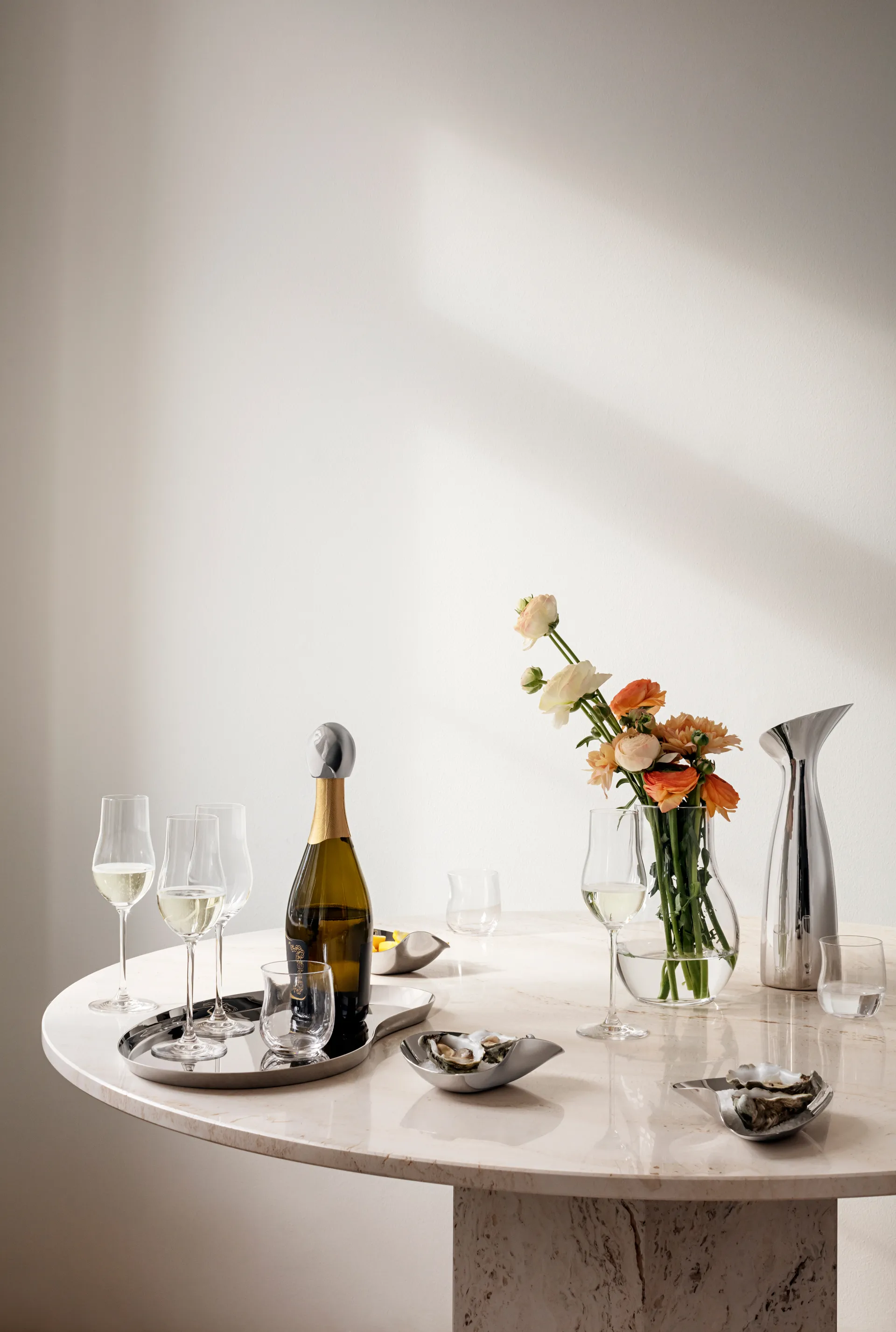 Indulgence champagneprop, Rustfrit stål  Georg Jensen