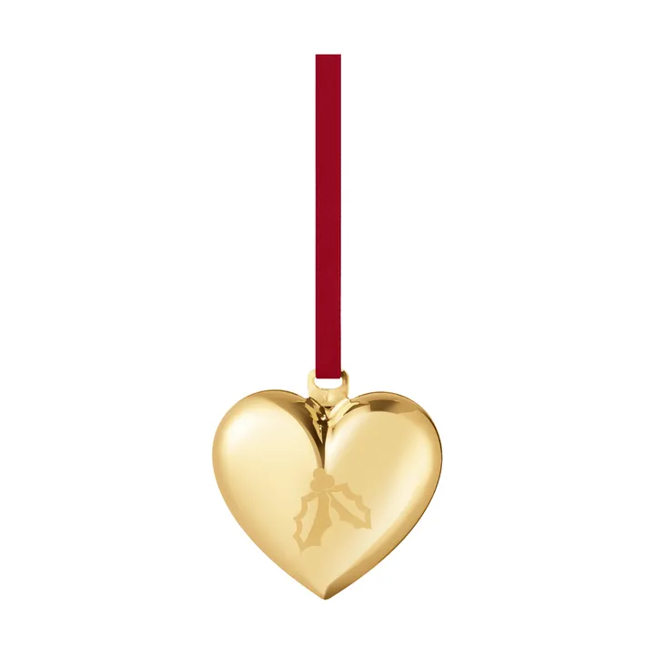 julehjerte 2026 - guld - Georg Jensen
