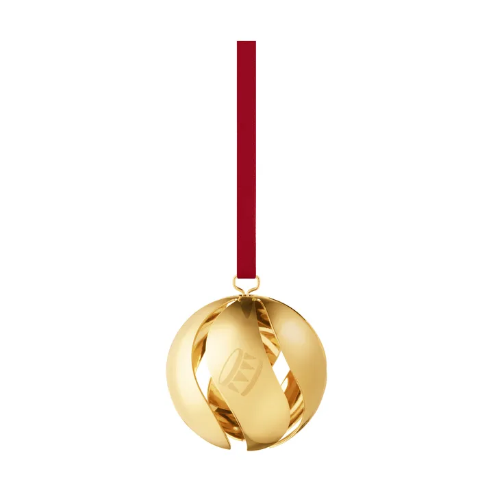 julekugle 2026 - guld - Georg Jensen