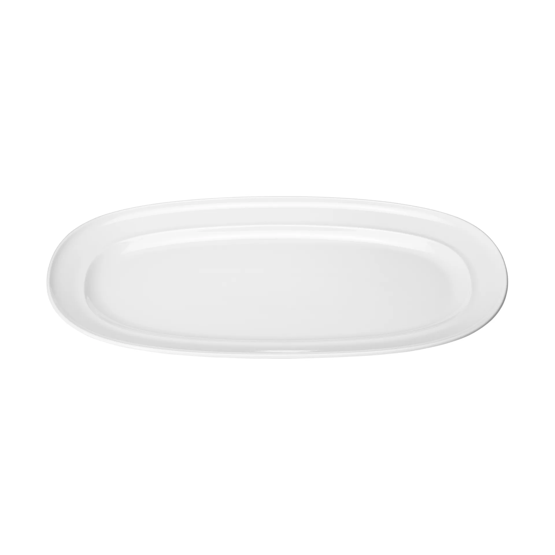 Koppel serveringsfad oval 23 cm, Hvid Georg Jensen