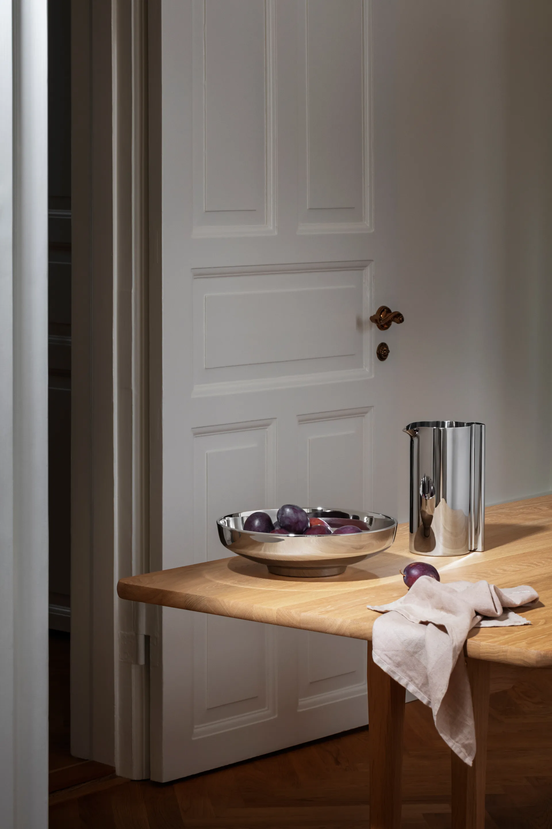 Koppel serveringsskål Ø28 cm, Rustfrit stål Georg Jensen