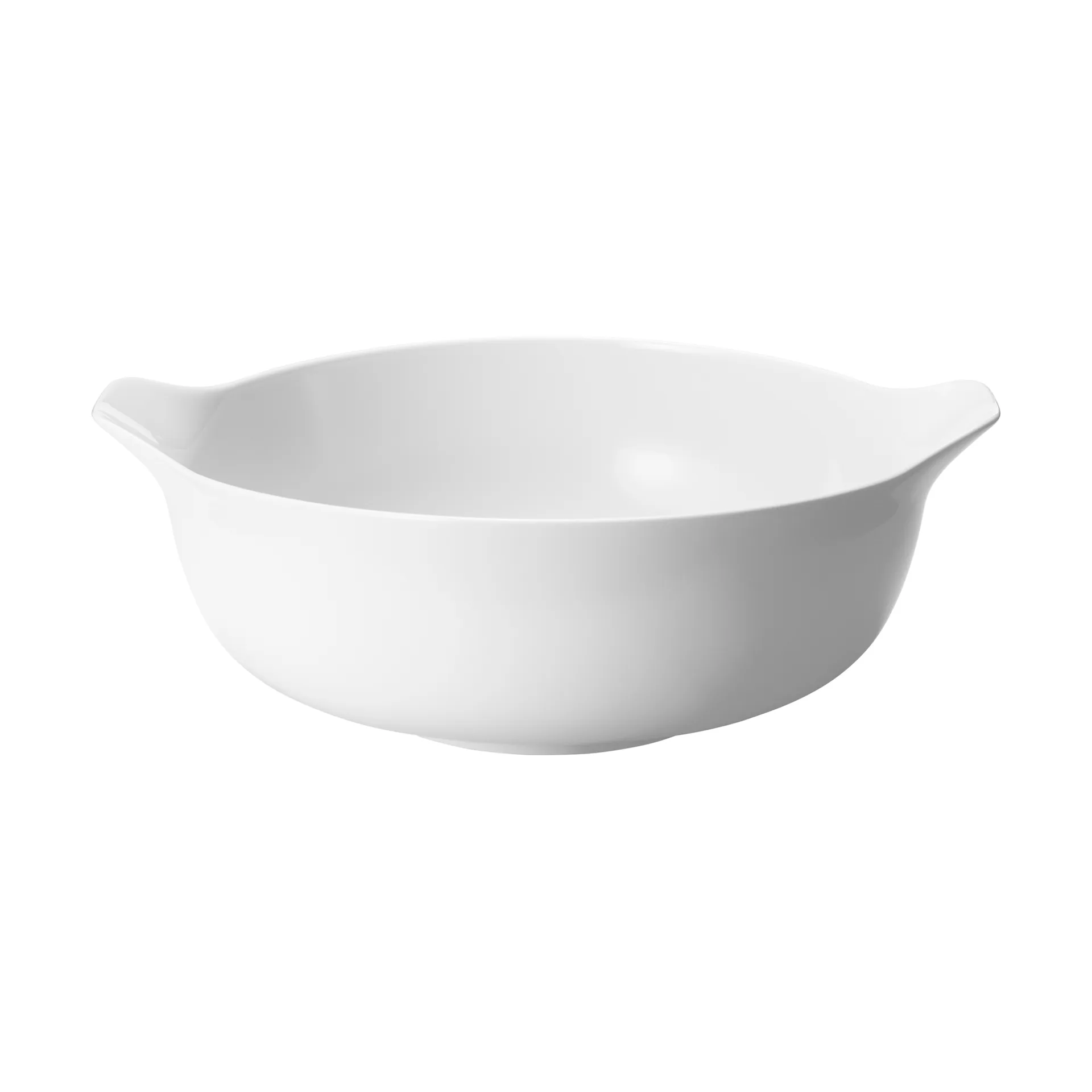 Koppel serveringsskål large Ø22 cm, Hvid Georg Jensen