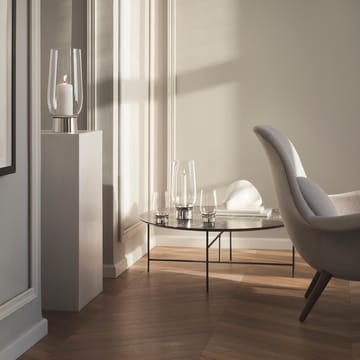 Lumis fyrfadsstage - Rustfrit stål - Georg Jensen