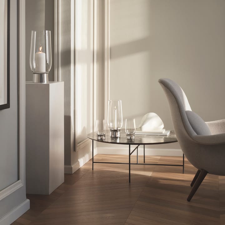 Lumis fyrfadsstage - Rustfrit stål - Georg Jensen