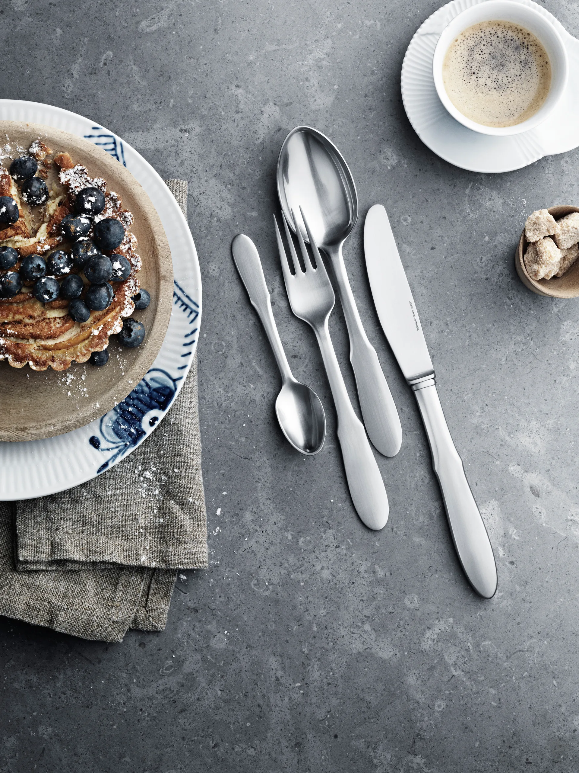 Mitra mat gaffel, Rustfrit stål Georg Jensen