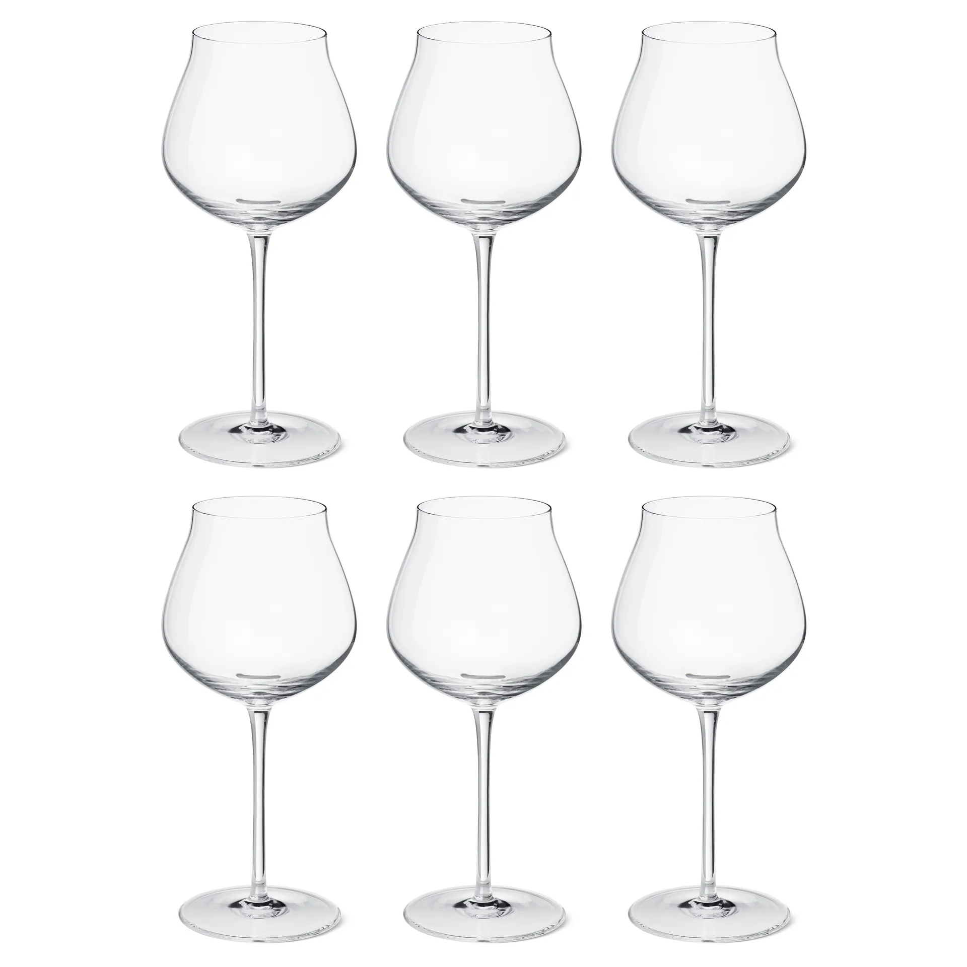 Sky rødvinsglas 50 cl 6-pak, Krystallinsk Georg Jensen